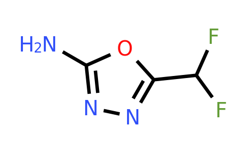 CAS 1597679-65-6 | 5-(difluoromethyl)-1,3,4-oxadiazol-2-amine