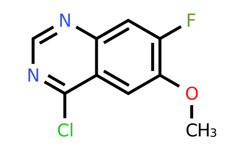 CAS 159768-48-6 | 4-chloro-7-fluoro-6-methoxyquinazoline