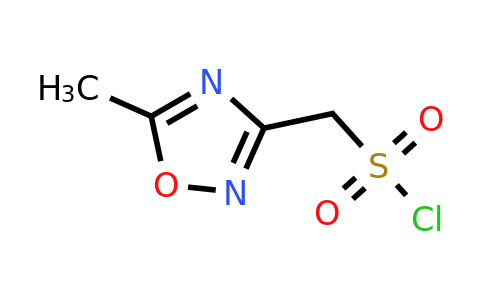 CAS 1598160-87-2 | (5-methyl-1,2,4-oxadiazol-3-yl)methanesulfonyl chloride