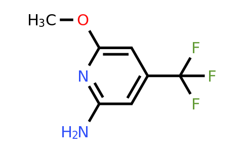 CAS 1598267-75-4 | 6-Methoxy-4-(trifluoromethyl)pyridin-2-amine