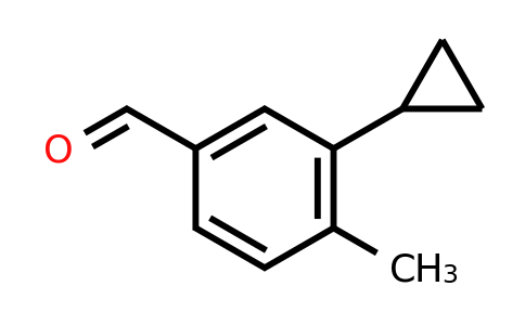 CAS 1598292-43-3 | 3-cyclopropyl-4-methylbenzaldehyde