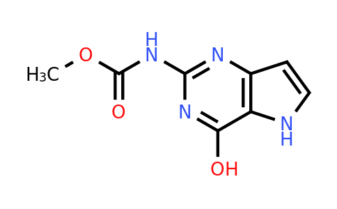 CAS 1598381-27-1 | (4-Hydroxy-5H-pyrrolo[3,2-d]pyrimidin-2-yl)-carbamic acid methyl ester