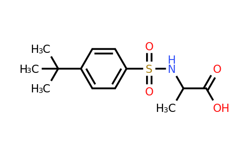 CAS 159855-98-8 | 2-(4-tert-butylbenzenesulfonamido)propanoic acid
