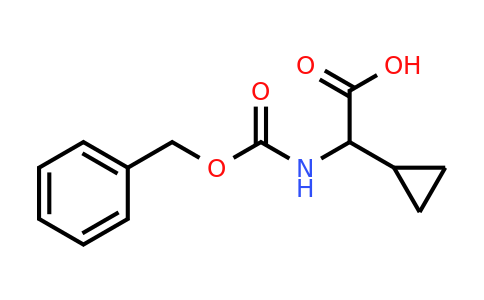 CAS 159871-55-3 | Benzyloxycarbonylamino-cyclopropyl-acetic acid