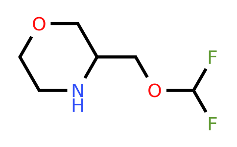 CAS 1599057-72-3 | 3-Difluoromethoxymethyl-morpholine