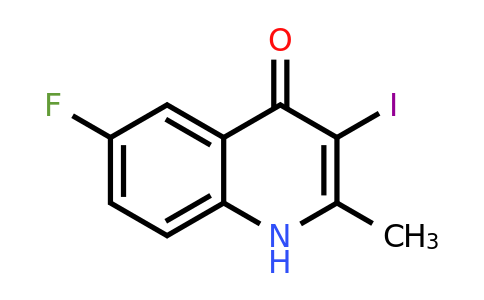 CAS 1599467-55-6 | 6-Fluoro-3-iodo-2-methylquinolin-4(1H)-one
