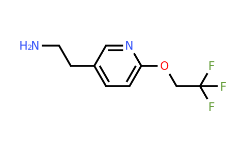 CAS 159981-17-6 | 2-[6-(2,2,2-trifluoroethoxy)pyridin-3-yl]ethan-1-amine