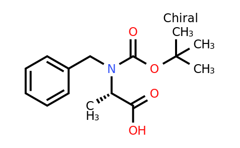 CAS 159999-80-1 | (S)-2-(Benzyl(tert-butoxycarbonyl)amino)propanoic acid