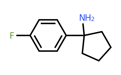 CAS 160001-92-3 | 1-(4-fluorophenyl)cyclopentanamine