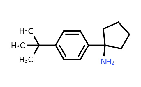 CAS 160001-94-5 | 1-(4-tert-butylphenyl)cyclopentan-1-amine