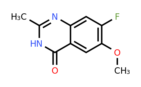 CAS 1600050-51-8 | 7-fluoro-6-methoxy-2-methyl-3,4-dihydroquinazolin-4-one