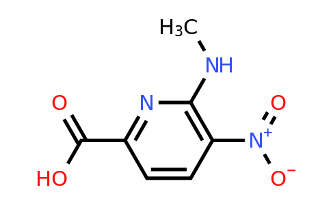 CAS 1600316-11-7 | 6-(methylamino)-5-nitropyridine-2-carboxylic acid