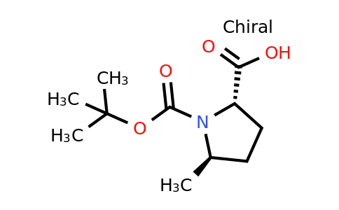 CAS 160033-52-3 | (2S,5R)-1-[(tert-butoxy)carbonyl]-5-methylpyrrolidine-2-carboxylic acid