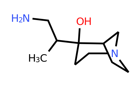 CAS 1600391-71-6 | 4-(1-aminopropan-2-yl)-1-azabicyclo[3.2.1]octan-4-ol