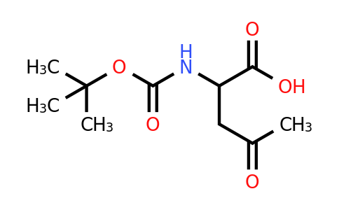 CAS 160080-53-5 | 2-{[(tert-butoxy)carbonyl]amino}-4-oxopentanoic acid