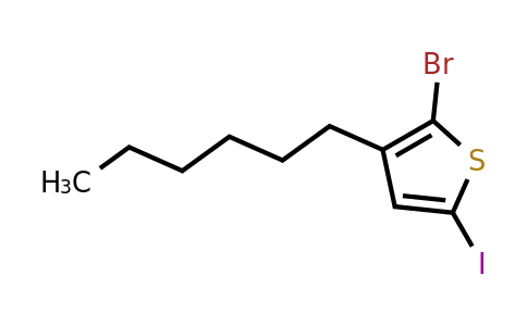 CAS 160096-76-4 | 2-Bromo-3-hexyl-5-iodothiophene