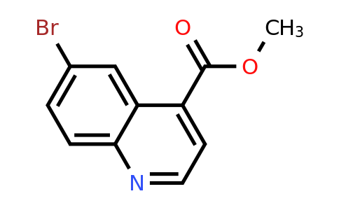 CAS 1601063-72-2 | Methyl 6-bromoquinoline-4-carboxylate