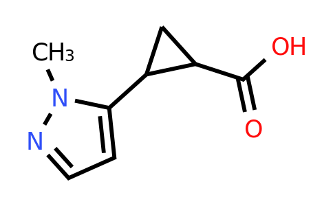 CAS 1601247-09-9 | 2-(1-methyl-1H-pyrazol-5-yl)cyclopropane-1-carboxylic acid