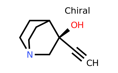 CAS 160127-75-3 | (3S)-3-ethynyl-1-azabicyclo[2.2.2]octan-3-ol