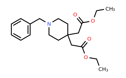 CAS 160133-32-4 | ethyl 2-[1-benzyl-4-(2-ethoxy-2-oxo-ethyl)-4-piperidyl]acetate