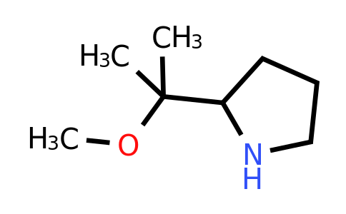 CAS 160142-25-6 | 2-(1-Methoxy-1-methyl-ethyl)-pyrrolidine