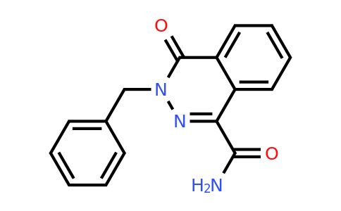 CAS 16015-59-1 | 3-benzyl-4-oxo-3,4-dihydrophthalazine-1-carboxamide