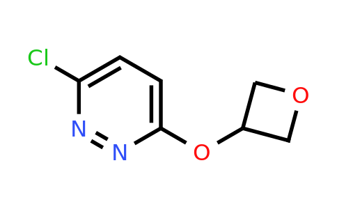 CAS 1601827-79-5 | 3-chloro-6-(oxetan-3-yloxy)pyridazine