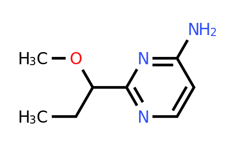 CAS 1601919-60-1 | 2-(1-Methoxypropyl)pyrimidin-4-amine