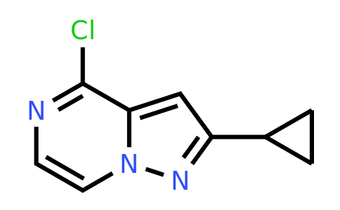 CAS 1602060-23-0 | 4-chloro-2-cyclopropylpyrazolo[1,5-a]pyrazine