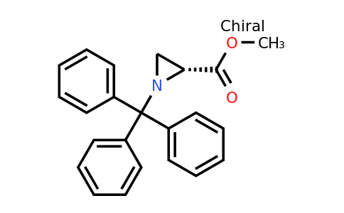 CAS 160233-42-1 | methyl (2R)-1-(triphenylmethyl)aziridine-2-carboxylate