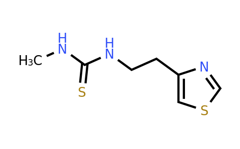 CAS 1602408-41-2 | 3-methyl-1-[2-(1,3-thiazol-4-yl)ethyl]thiourea