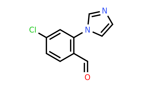 CAS 1602867-72-0 | 4-chloro-2-(1H-imidazol-1-yl)benzaldehyde