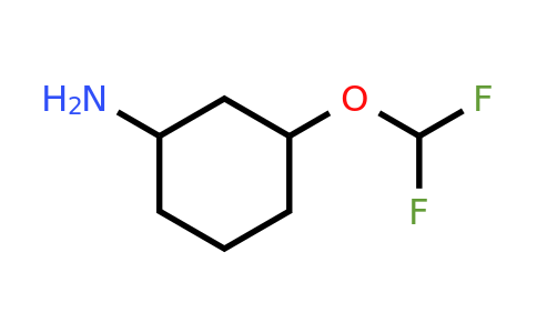 CAS 1603104-35-3 | 3-(difluoromethoxy)cyclohexan-1-amine