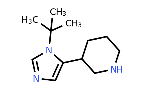 CAS 1603236-39-0 | 3-(1-tert-butyl-1H-imidazol-5-yl)piperidine