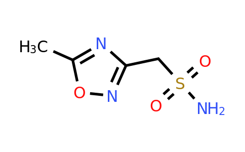 CAS 1603242-28-9 | (5-methyl-1,2,4-oxadiazol-3-yl)methanesulfonamide