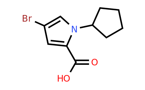 CAS 1603285-63-7 | 4-Bromo-1-cyclopentyl-1H-pyrrole-2-carboxylic acid