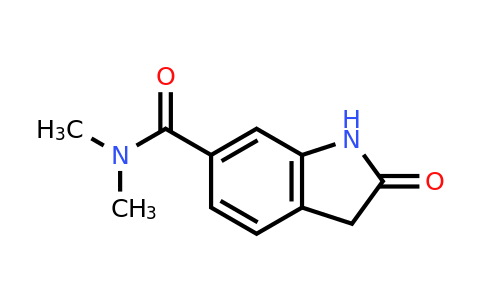 CAS 1603381-57-2 | N,N-dimethyl-2-oxo-2,3-dihydro-1H-indole-6-carboxamide