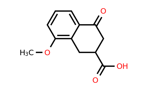 CAS 16035-97-5 | 8-Methoxy-4-oxo-1,2,3,4-tetrahydro-naphthalene-2-carboxylic acid