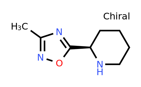 CAS 1604285-69-9 | (2R)-2-(3-methyl-1,2,4-oxadiazol-5-yl)piperidine