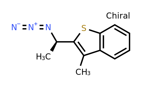 CAS 1604415-09-9 | 2-[(1R)-1-azidoethyl]-3-methyl-1-benzothiophene