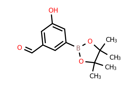 CAS 1604802-47-2 | 3-Hydroxy-5-(4,4,5,5-tetramethyl-1,3,2-dioxaborolan-2-YL)benzaldehyde
