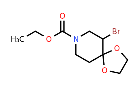 CAS 160488-61-9 | 6-Bromo-1,4-dioxa-8-azaspiro[4.5]decane-8-carboxylic acid ethyl ester