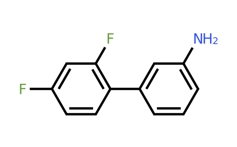 CAS 160521-67-5 | 2',4'-Difluoro-[1,1'-biphenyl]-3-amine