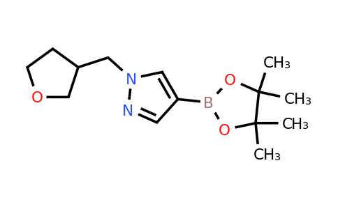 CAS 1605294-11-8 | 1-((tetrahydrofuran-3-yl)methyl)-4-(4,4,5,5-tetramethyl-1,3,2-dioxaborolan-2-yl)-1H-pyrazole