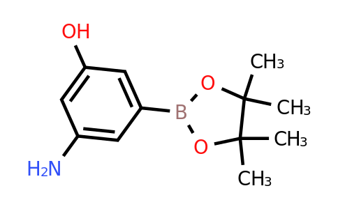 CAS 1605330-55-9 | 3-Amino-5-(4,4,5,5-tetramethyl-1,3,2-dioxaborolan-2-YL)phenol