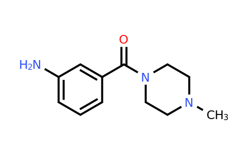 CAS 160647-73-4 | (3-Aminophenyl)(4-methyl-1-piperazinyl)methanone
