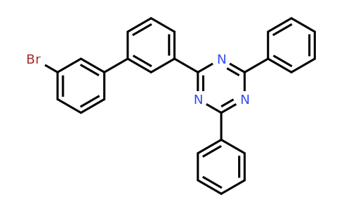 CAS 1606981-69-4 | 2-(3'-Bromo-[1,1'-biphenyl]-3-yl)-4,6-diphenyl-1,3,5-triazine