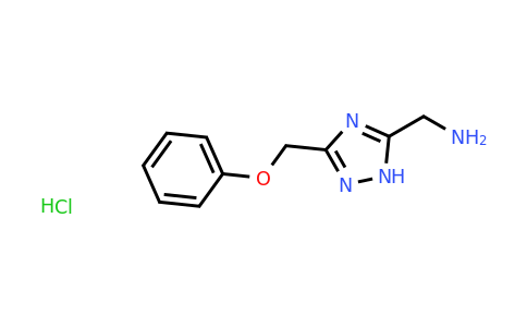 CAS 1607021-99-7 | [3-(phenoxymethyl)-1H-1,2,4-triazol-5-yl]methanamine hydrochloride