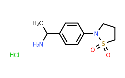 CAS 1607250-69-0 | 2-[4-(1-aminoethyl)phenyl]-1lambda6,2-thiazolidine-1,1-dione hydrochloride