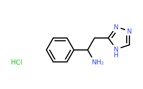 CAS 1607291-00-8 | 1-phenyl-2-(4H-1,2,4-triazol-3-yl)ethan-1-amine hydrochloride
